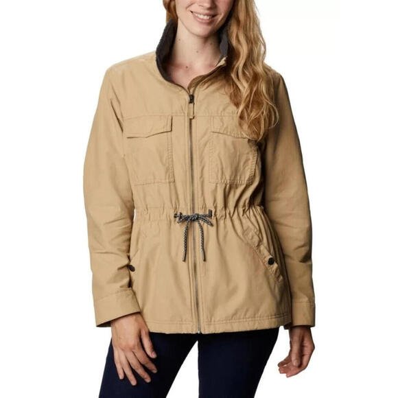 Columbia Jackets & Blazers - Columbia Women's Tanner Ranch Lined Jacket, Color - Sand, Size - Large